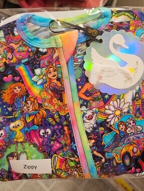 Sugar Swan Bamboo 3-6 Zippy Lisa Frank Disney Princess